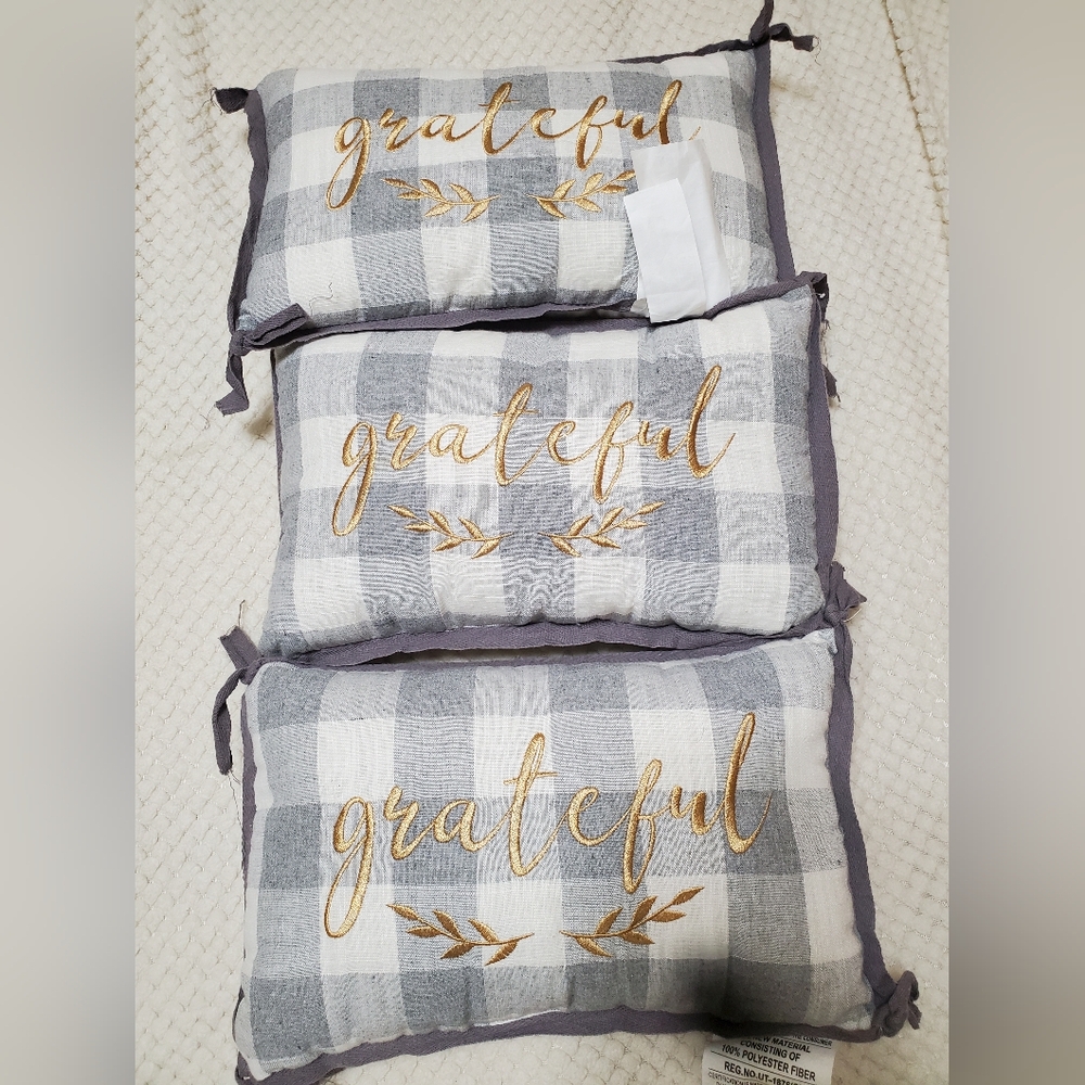Grateful Pillows